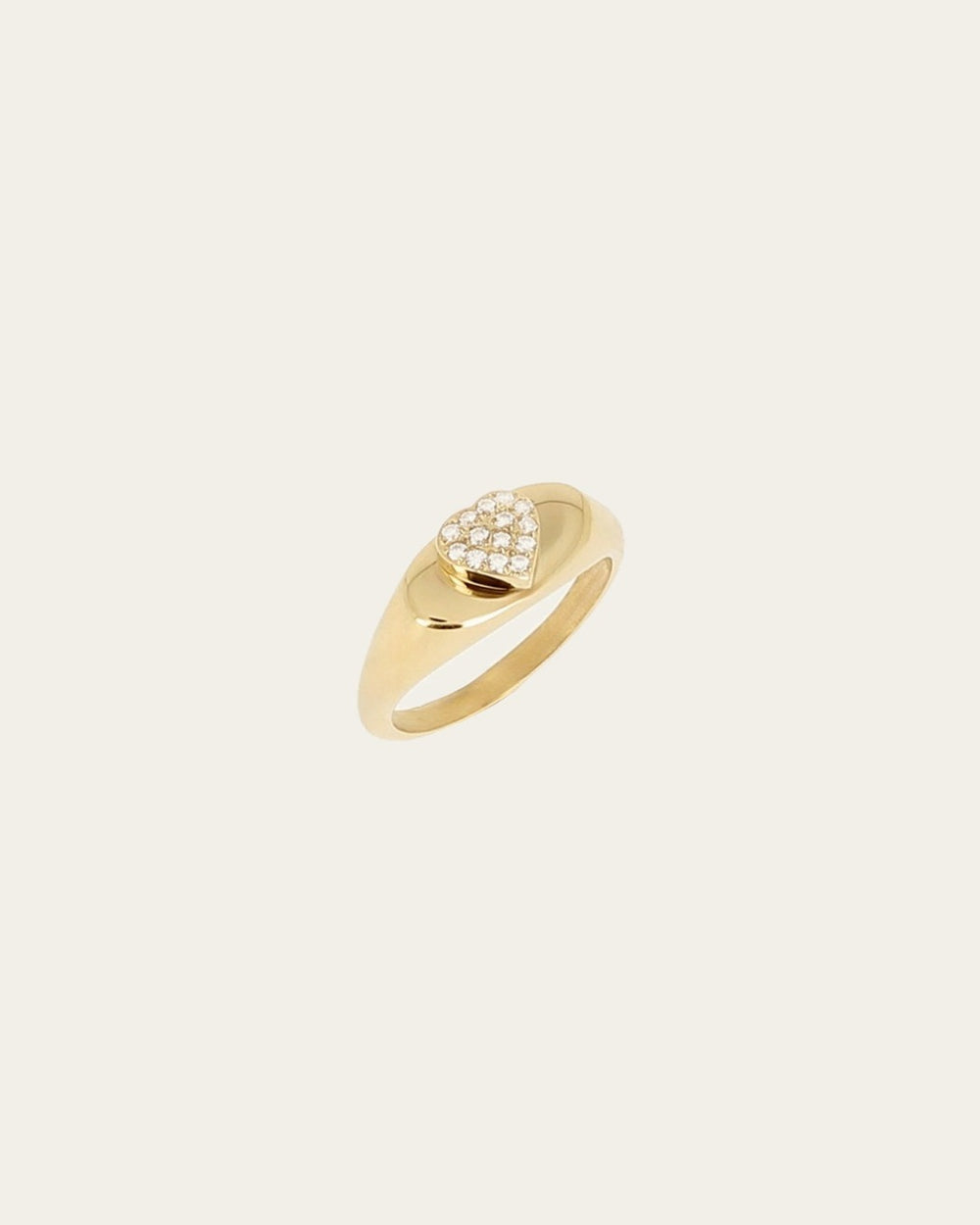 Graal Signet ring (Gold-plated Steel)