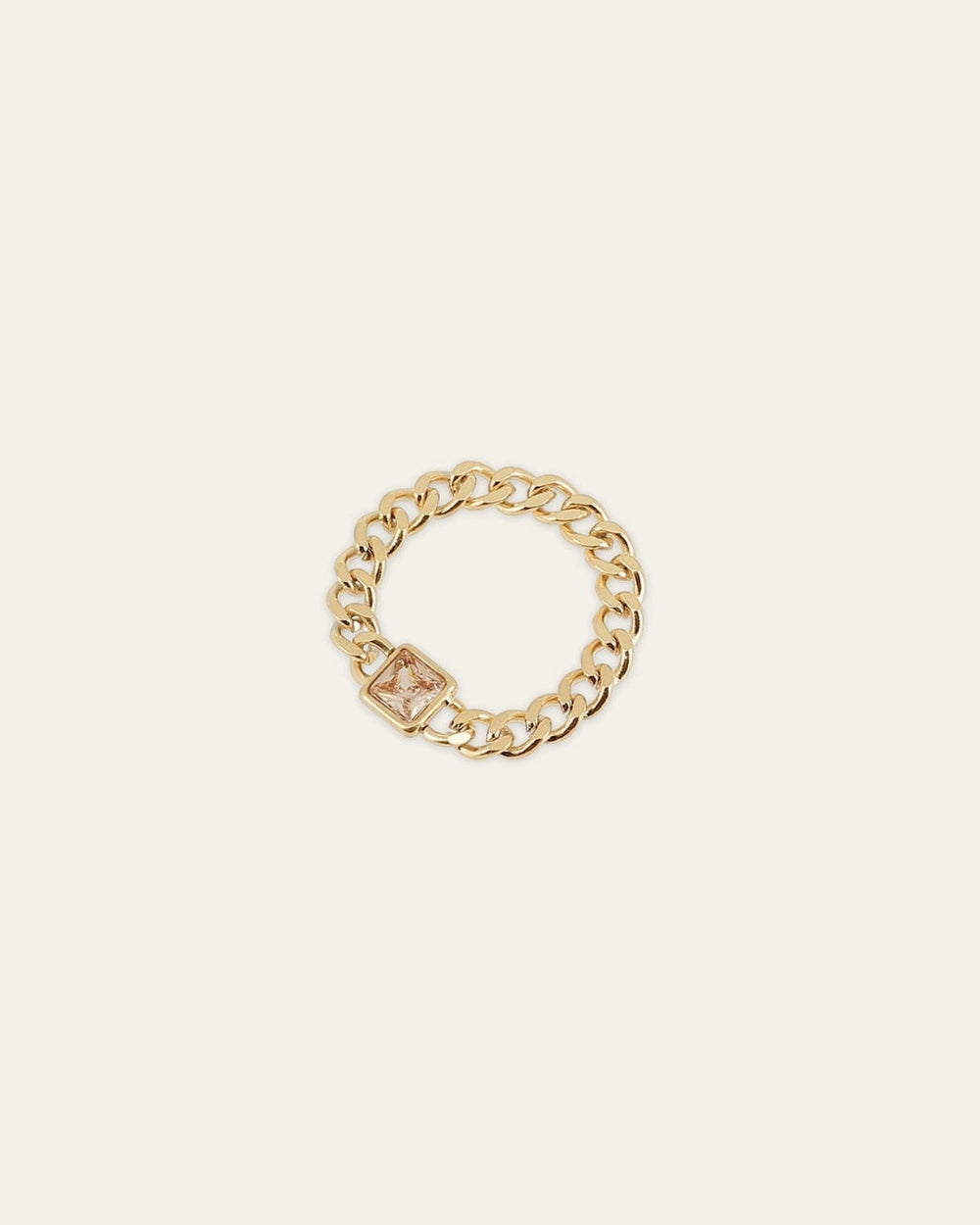 Bague Goustan (Acier doré)