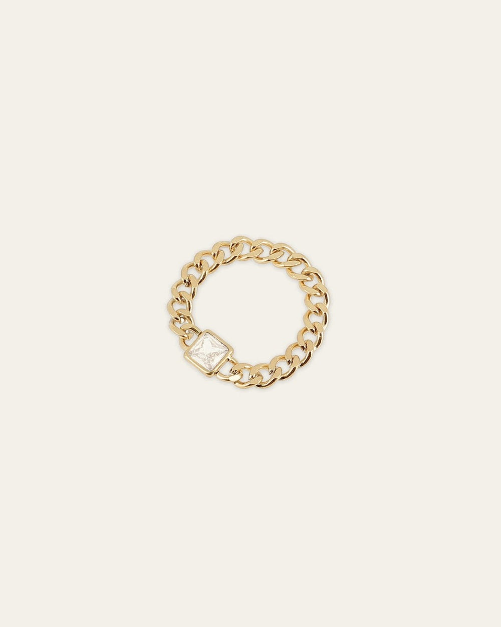 Bague Goustan (Acier doré)