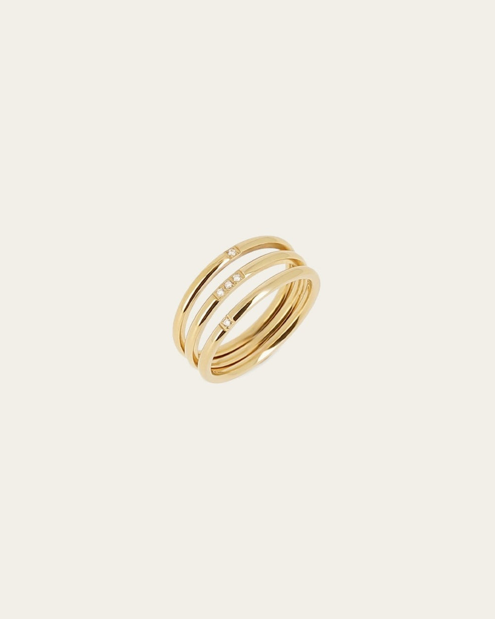 Lucci Ring (Gold-plated Steel)
