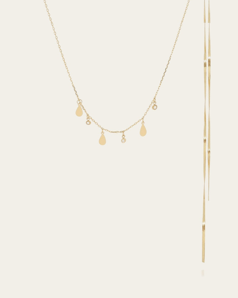 Aïna Back Jewelry (Gold-Plated Steel)