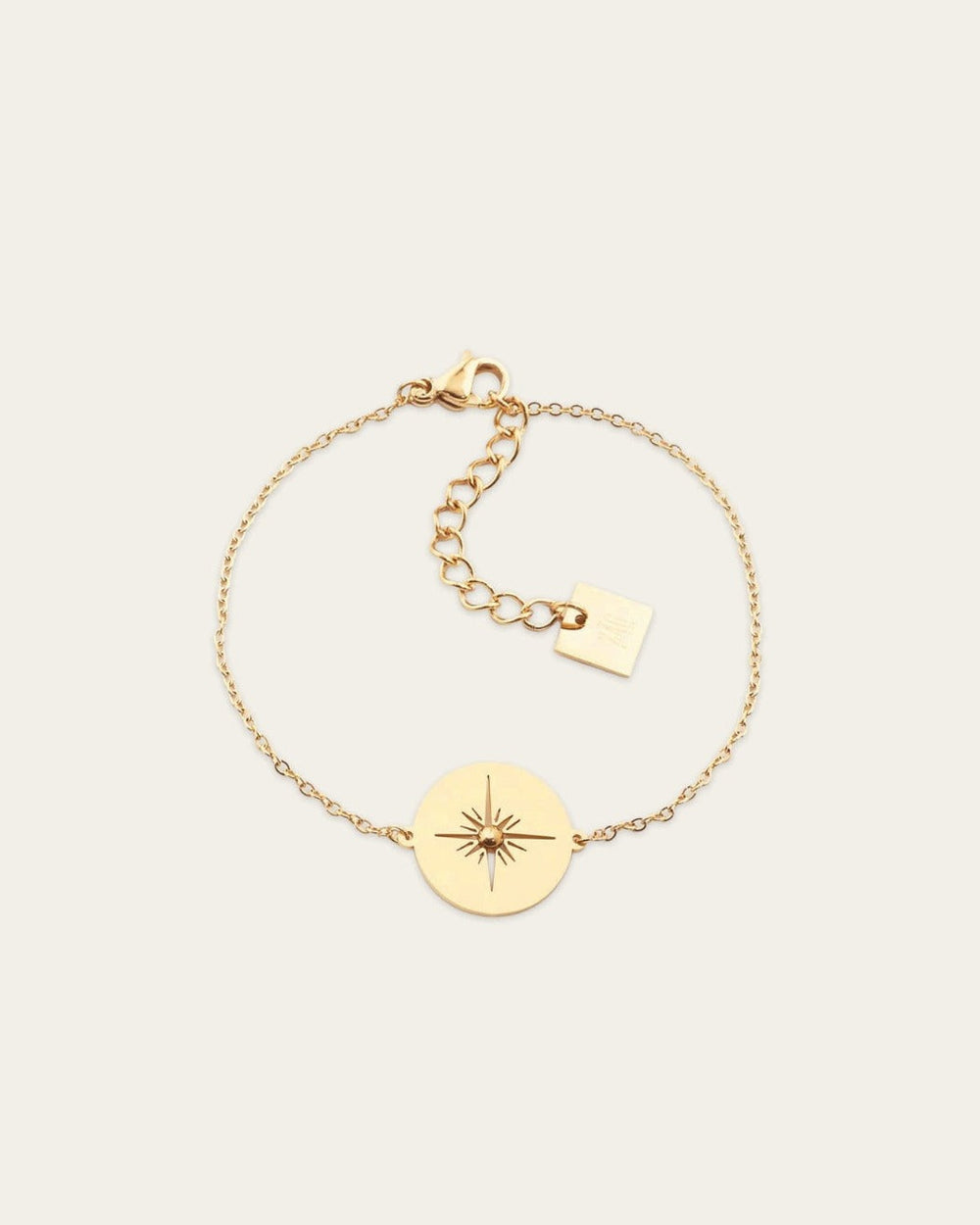 Bracelet Aztèque (Acier doré)