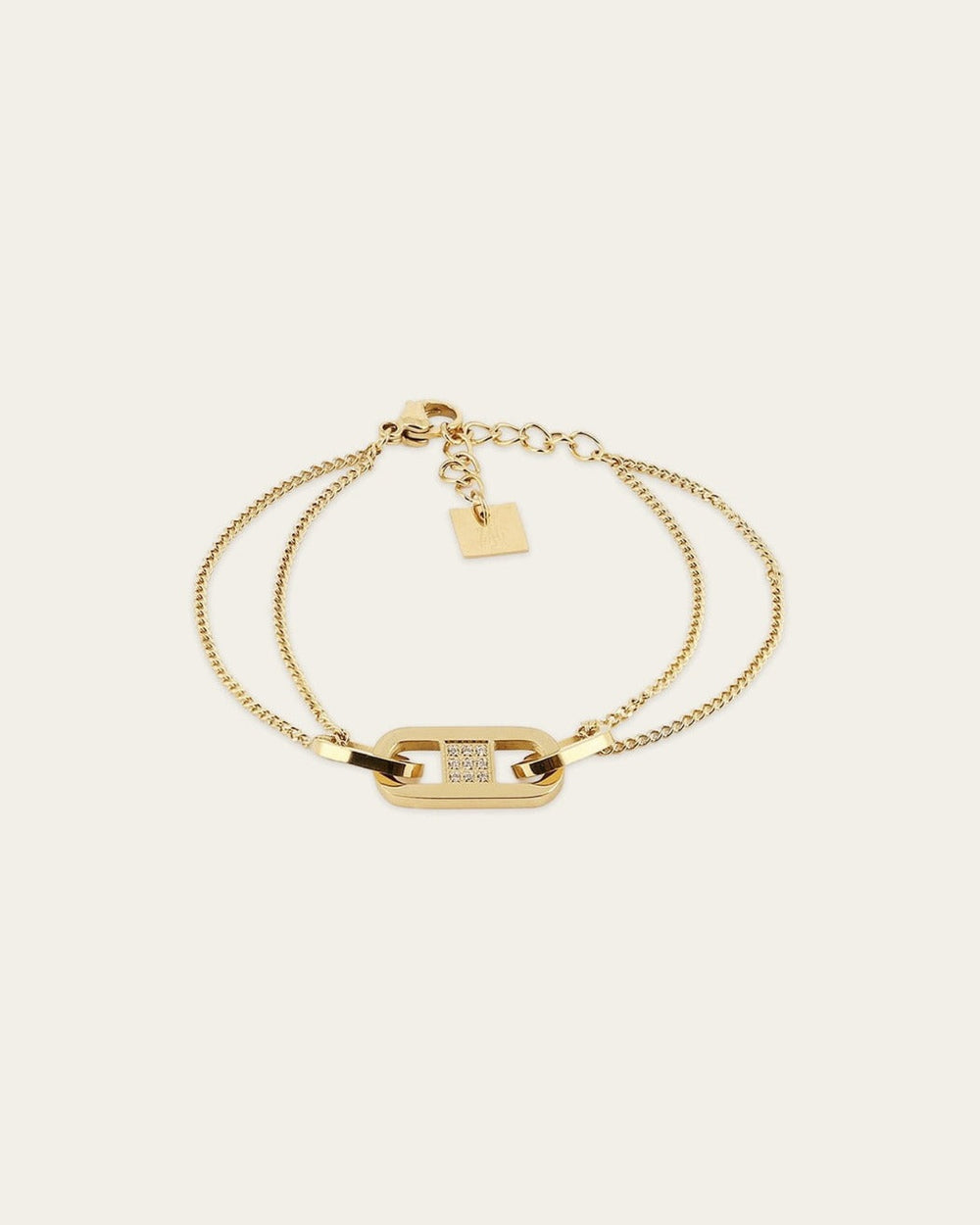 Bracelet Daisy (Acier doré)