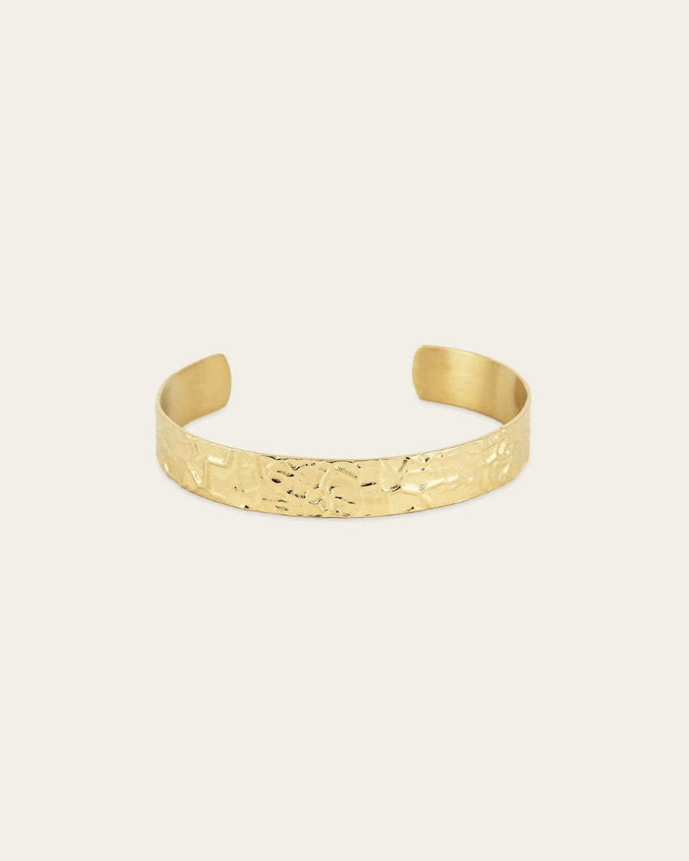 Bracelet Jonc Pompéi (Acier doré)