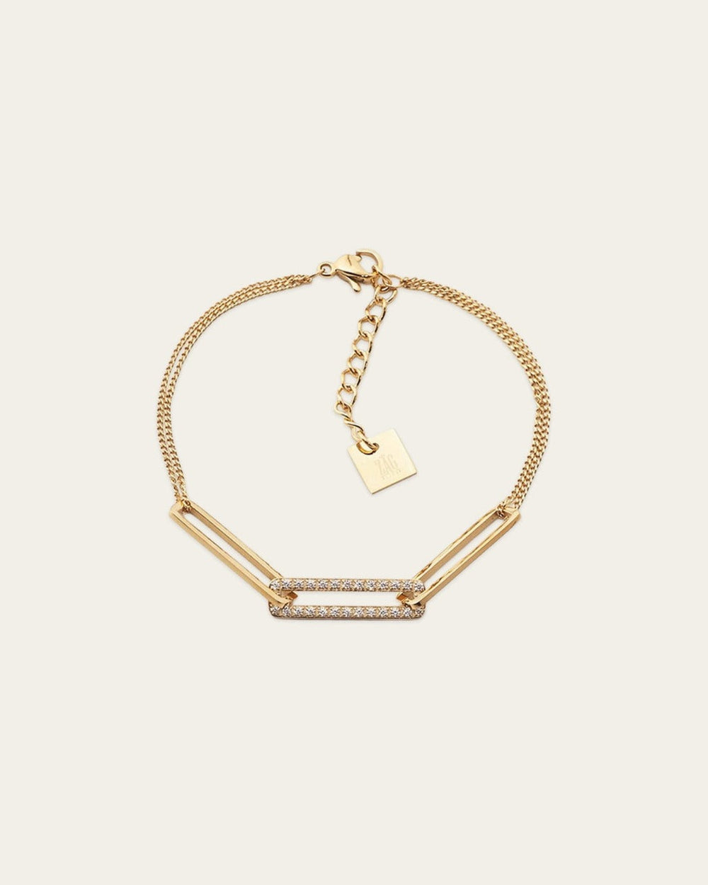 Bracelet Turing (Acier doré)