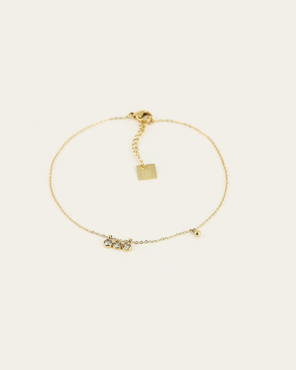 Ormiga Anklet (Gold-plated Steel)