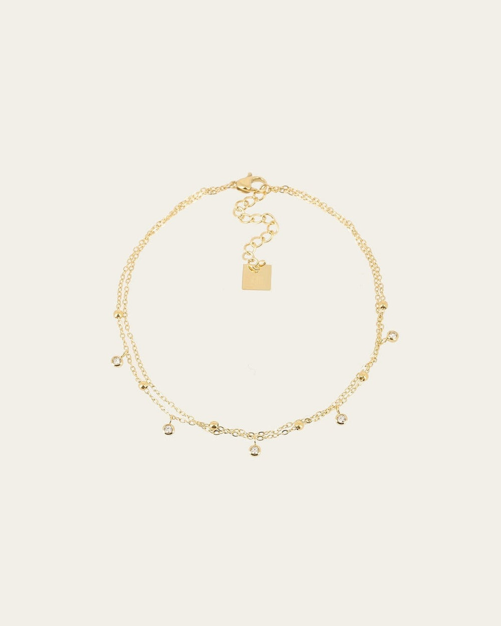 Virtuose Anklet (Gold-plated Steel)