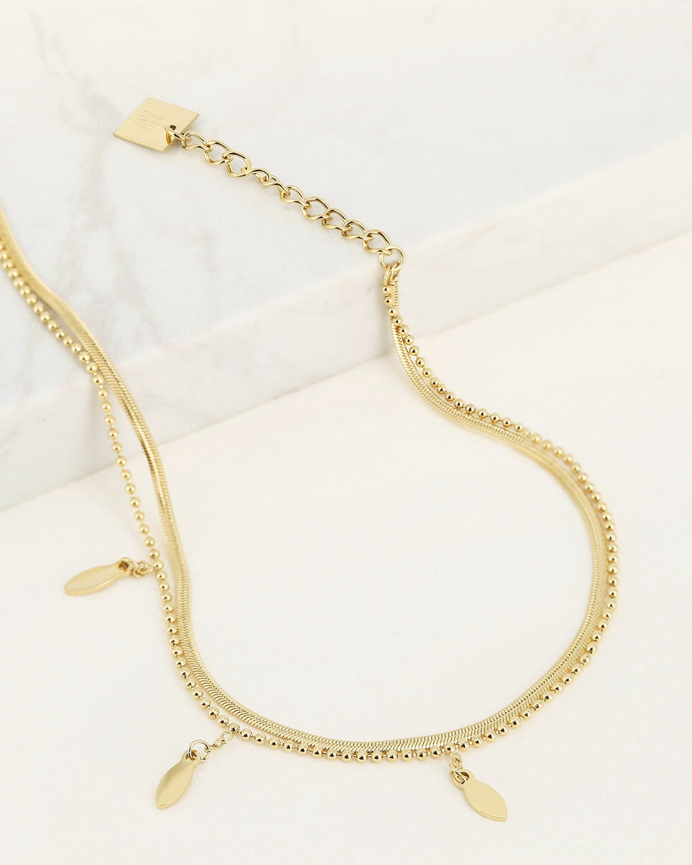 Symi Anklet (Gold-plated Steel)
