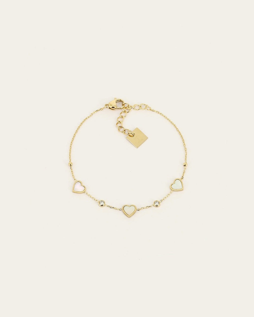 Bracelet Eternity (Acier doré)
