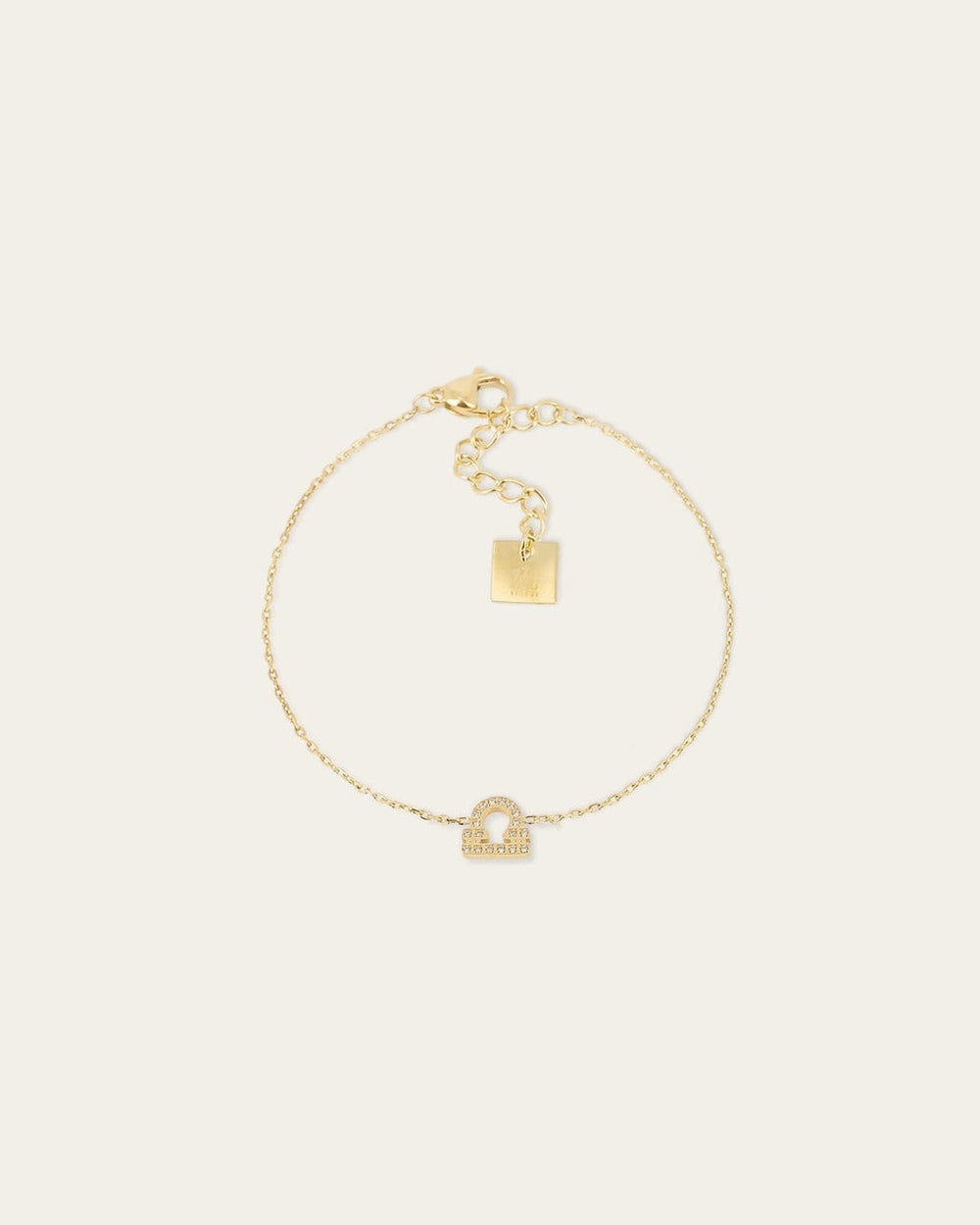 Bracelet Libra (Acier doré)