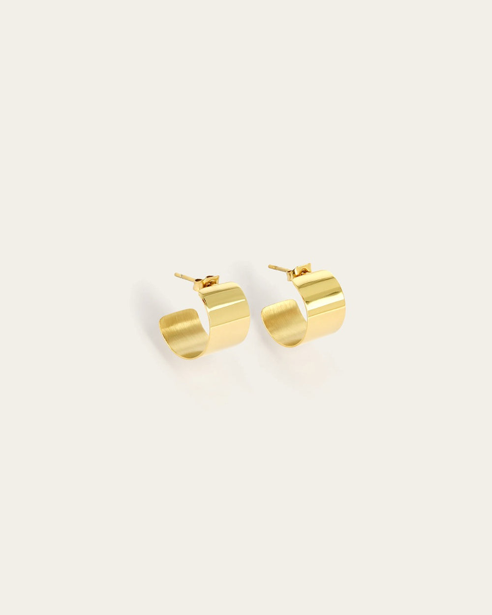 Zora earrings (Gold-plated steel)