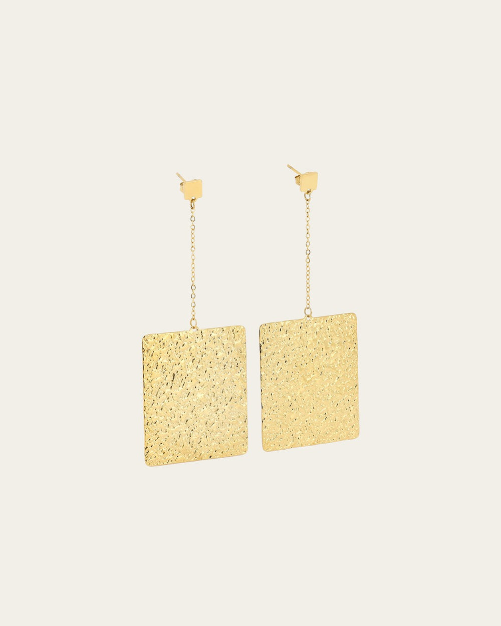 Leeds Earrings (Gold-plated steel)