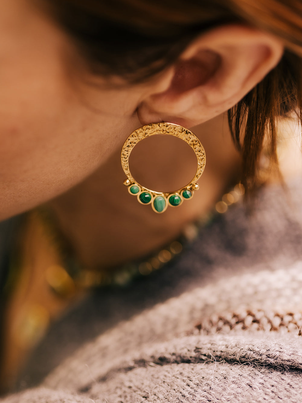 Boucles d'oreilles Cordelia