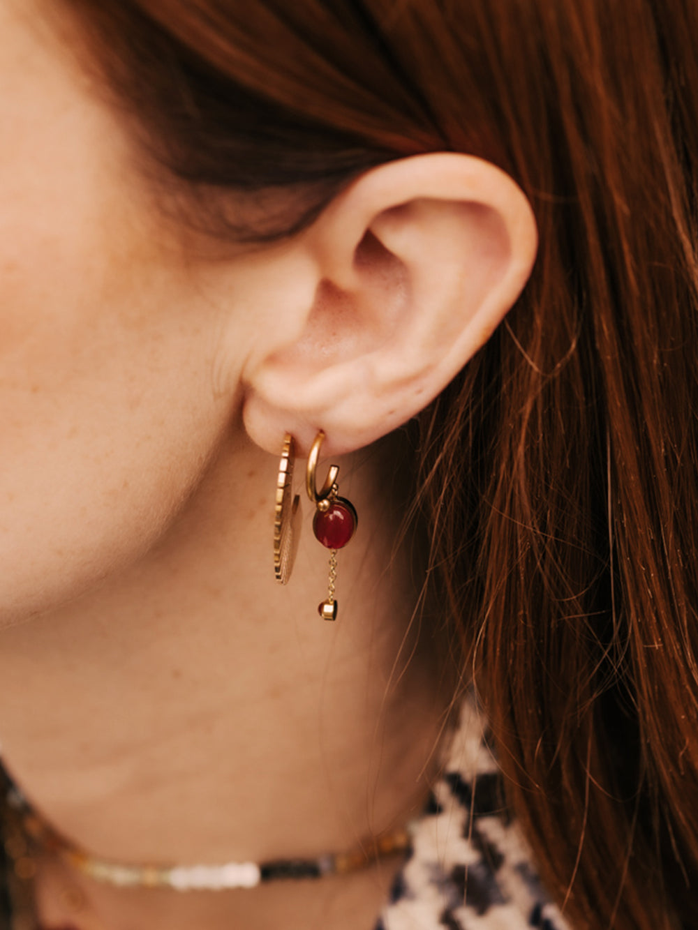 Boucles d'oreilles Baza