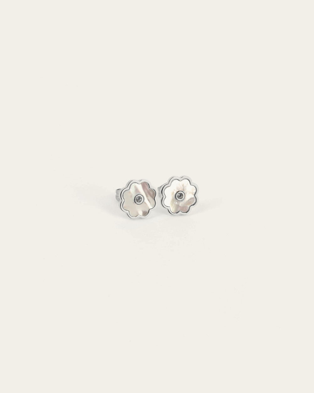 Fleur earrings (Steel)