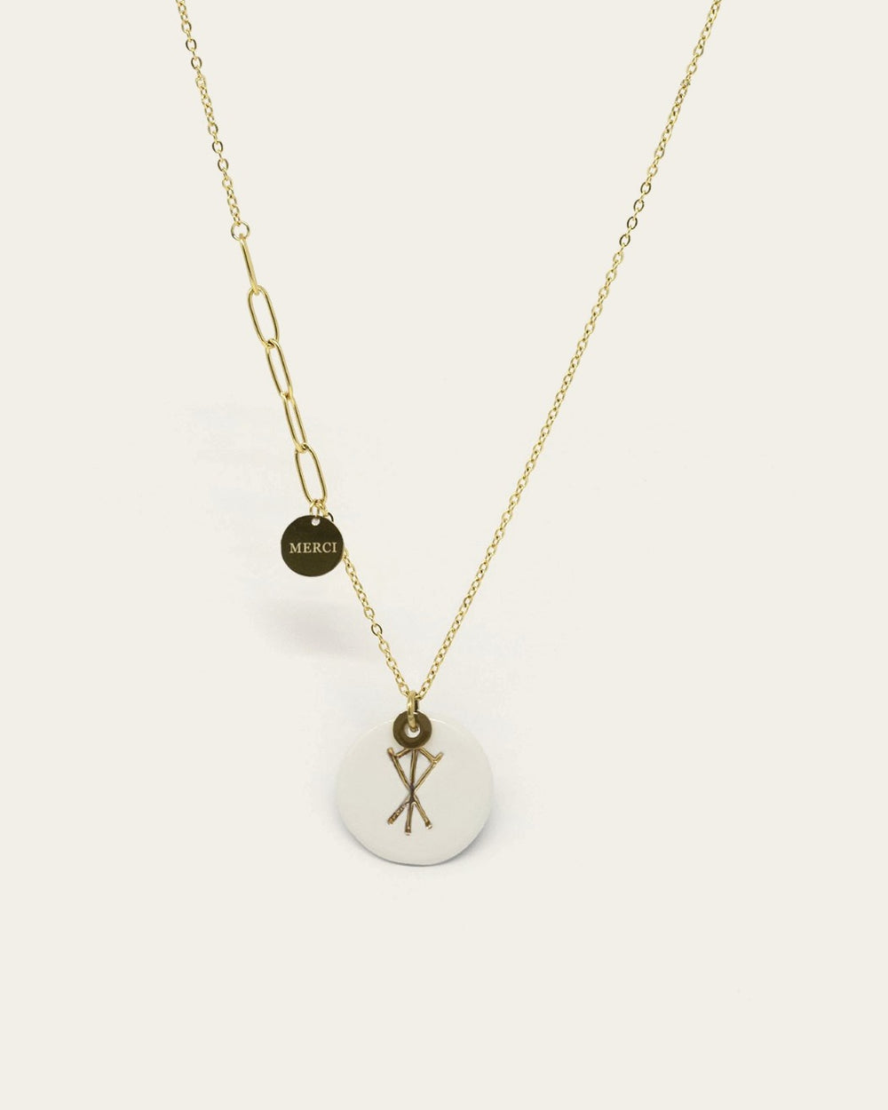 Floki Necklace (Gold-plated steel)