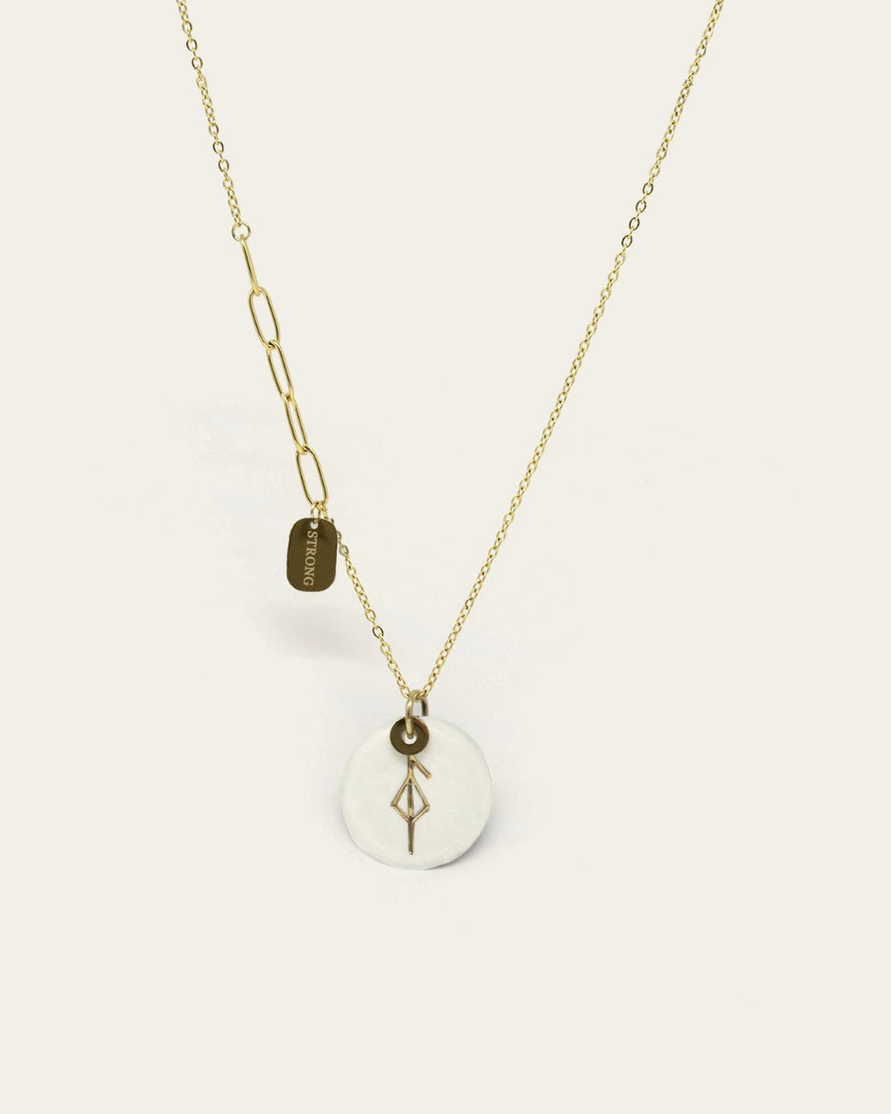Bjorn Necklace (Gold-plated steel)