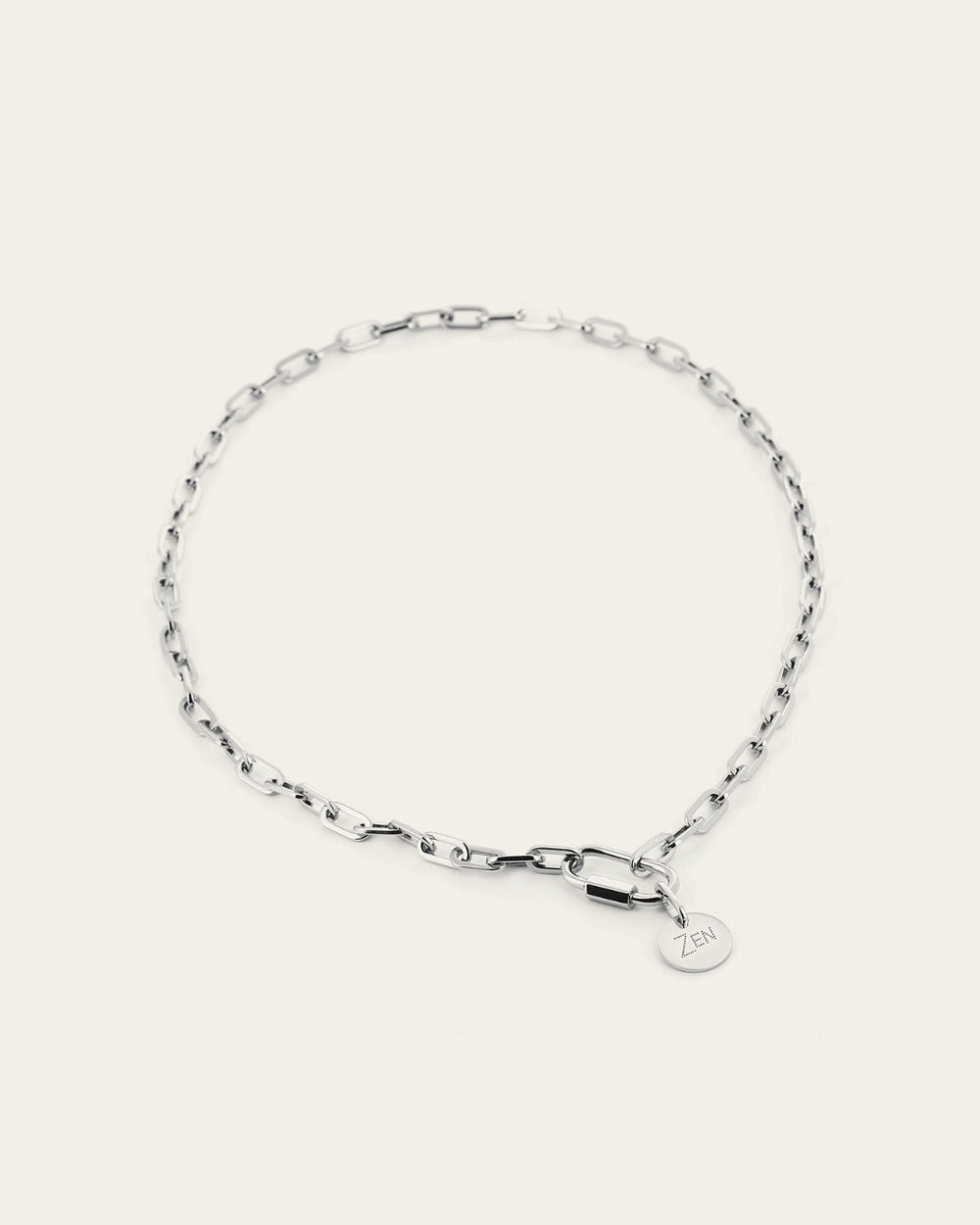 Charm Zen Necklace (Steel)