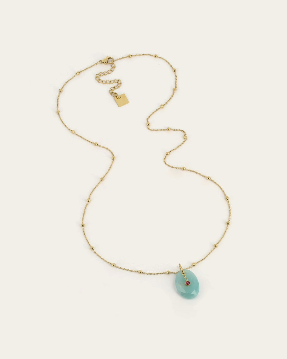 Trisha Necklace (Gold-plated steel)