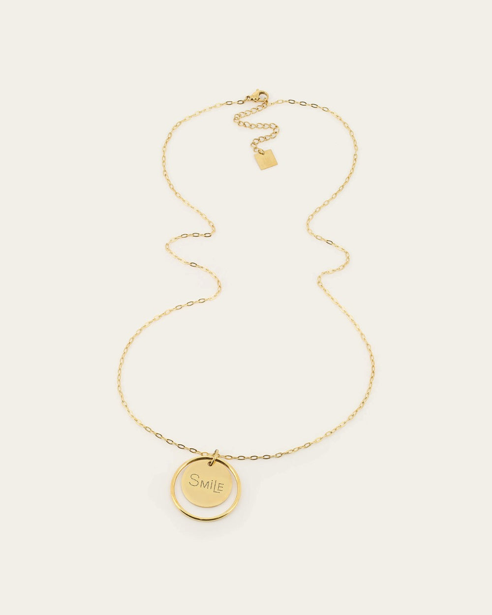 Glad Necklace (Gold-plated steel)