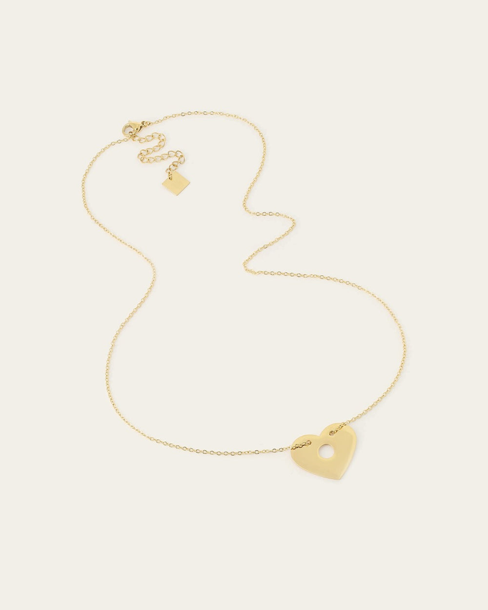Leif Necklace (Gold-plated steel)