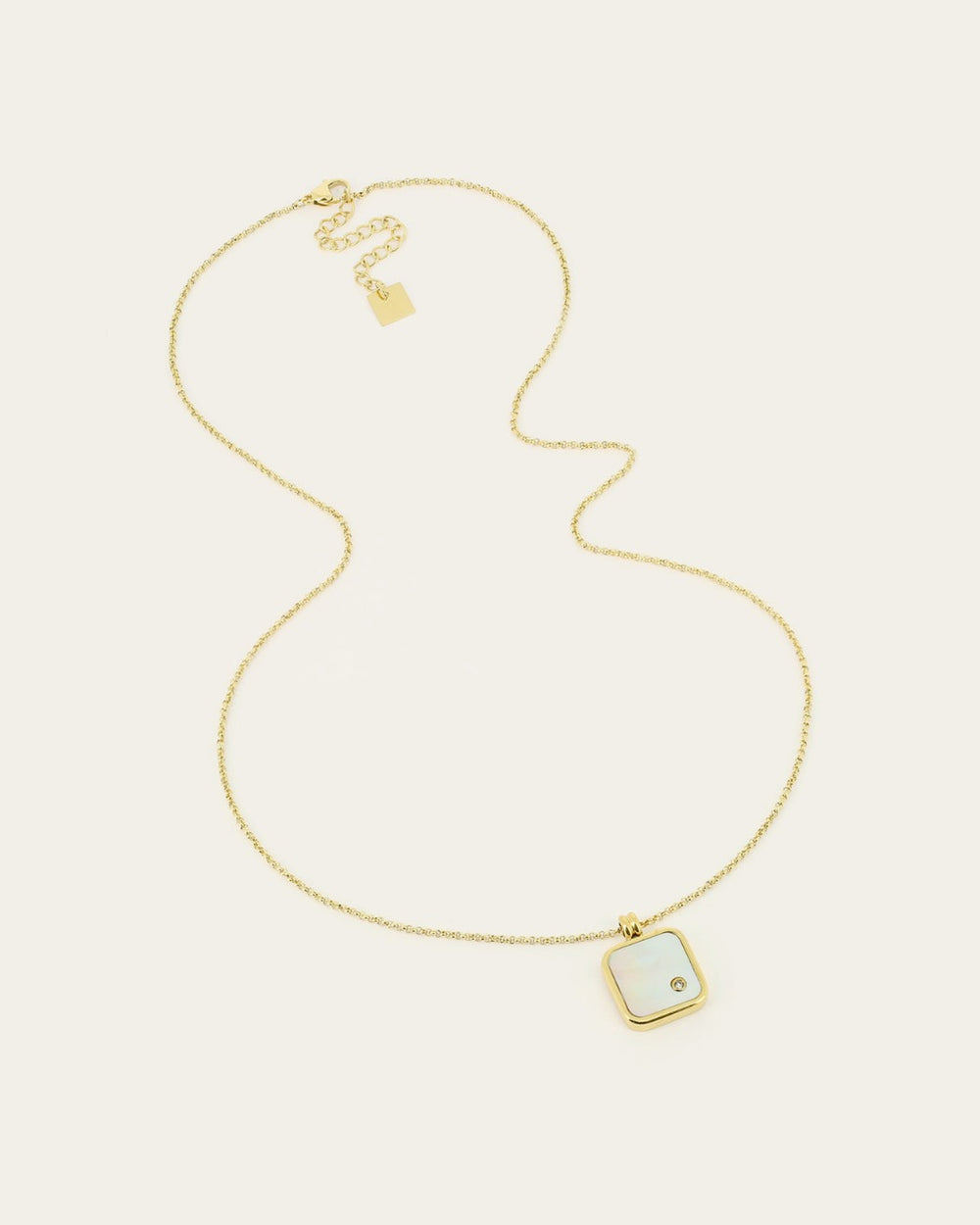 Collier Ava (Acier doré)