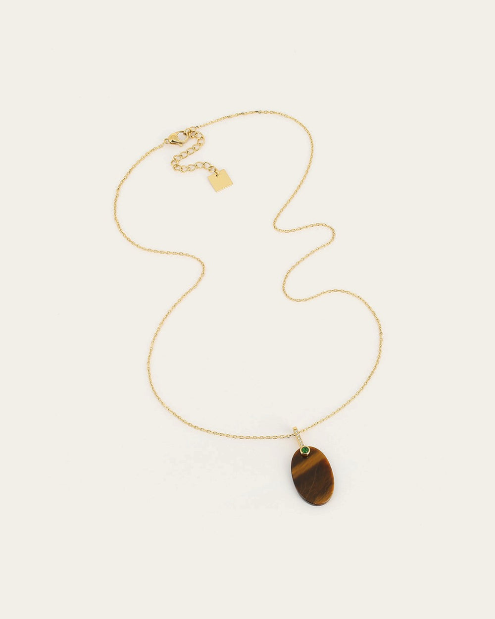 Collier Deneb (Acier doré)