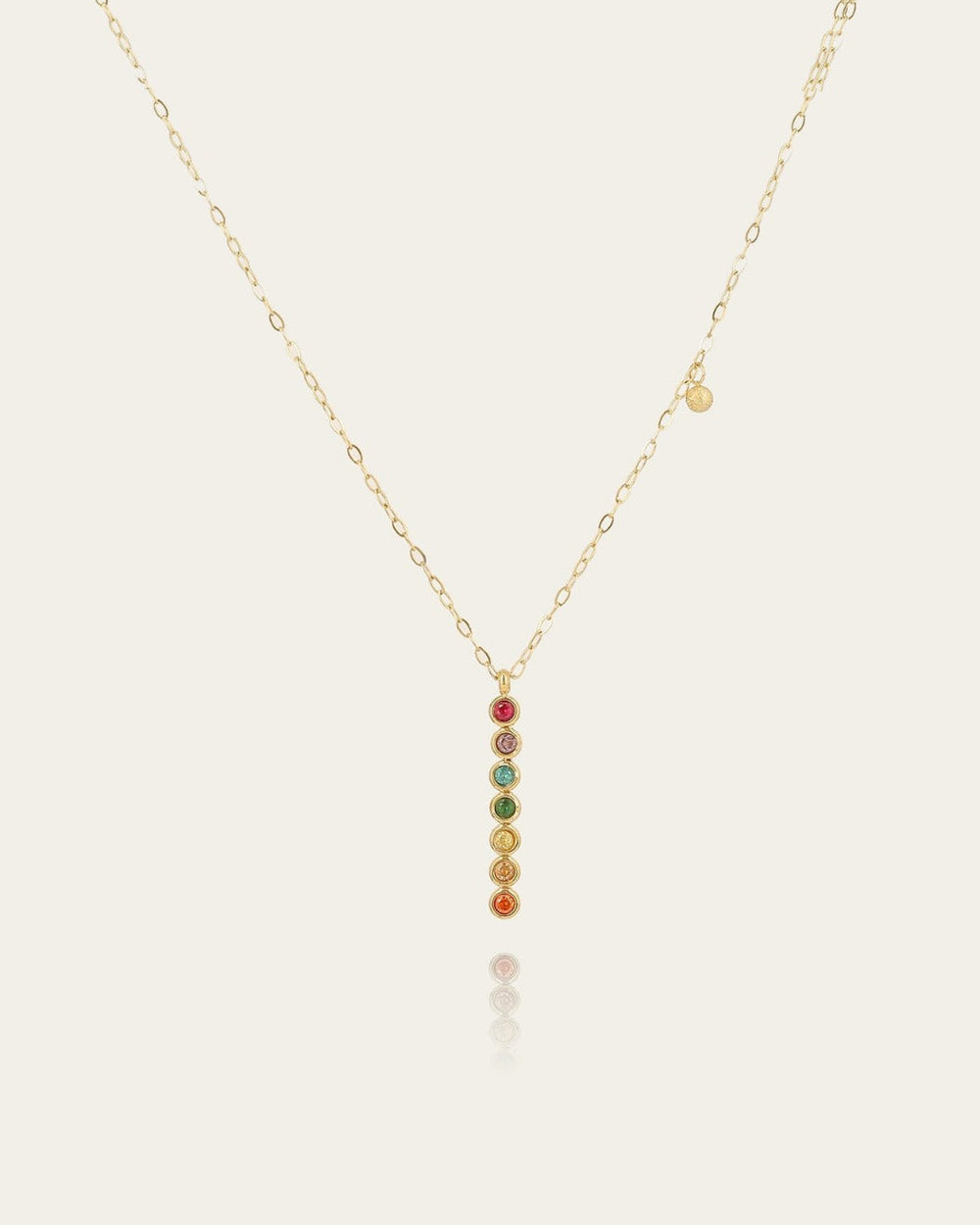 Ajnas Necklace (Gold-plated steel)