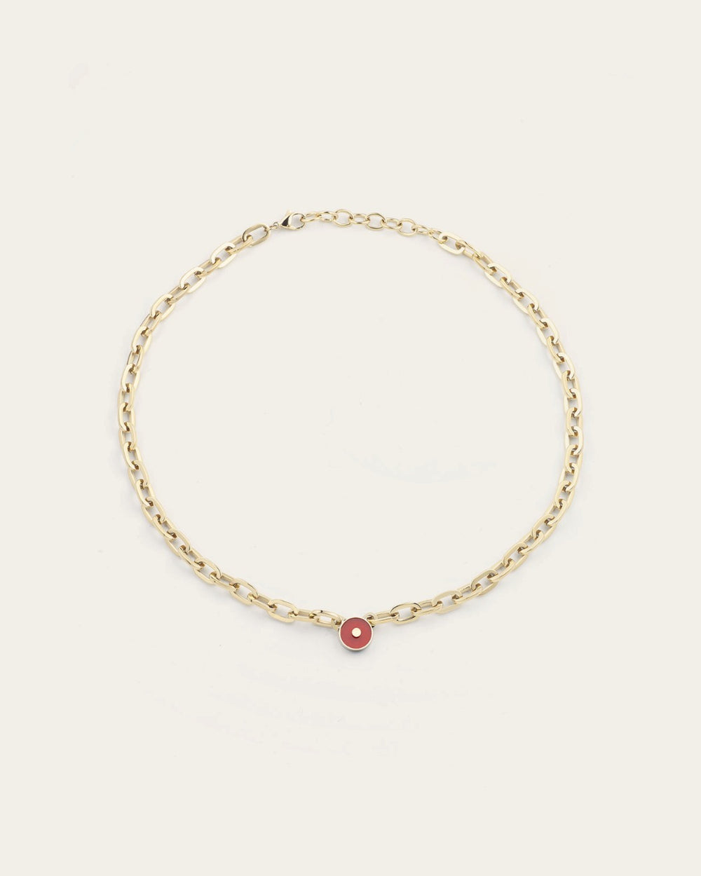 Collier Rolling (Acier doré)