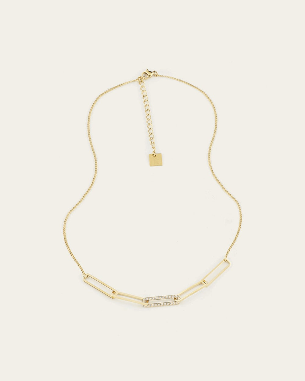Collier Turing (Acier doré)