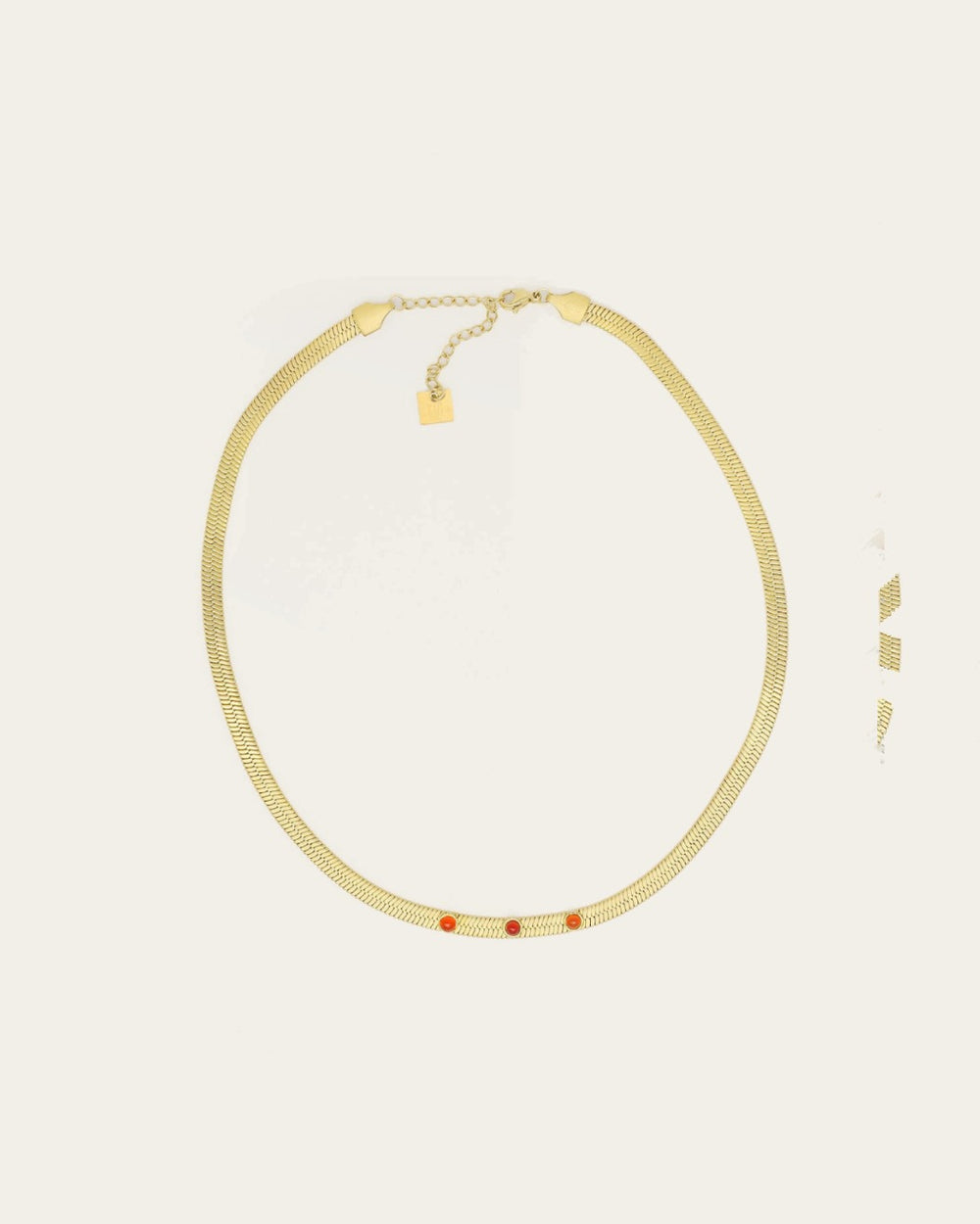 Collier Efia (Acier doré)