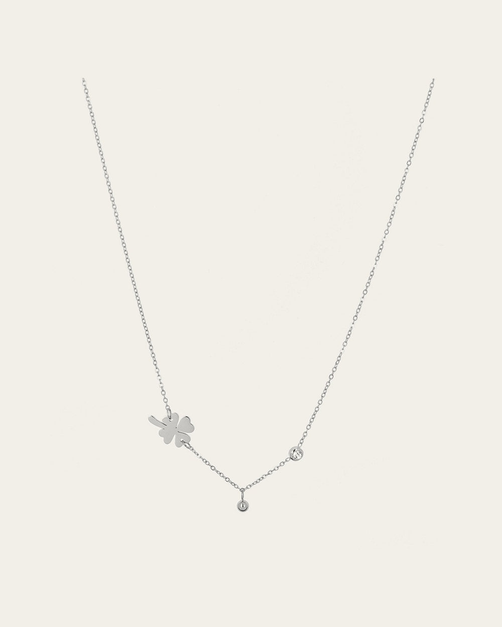 Trifoglio Necklace (Steel)