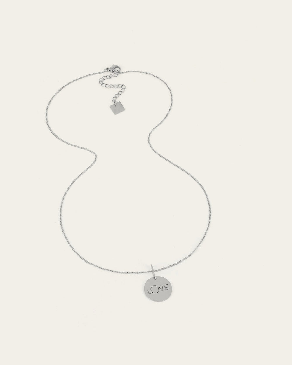 Love Necklace (Gold-plated steel)