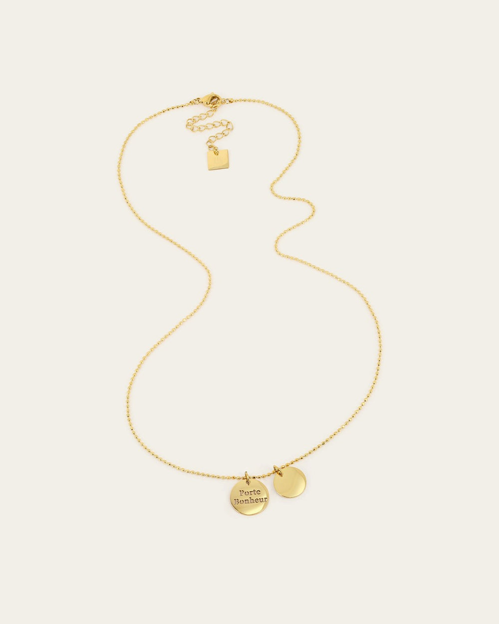 Collier Béatrice (Acier doré)