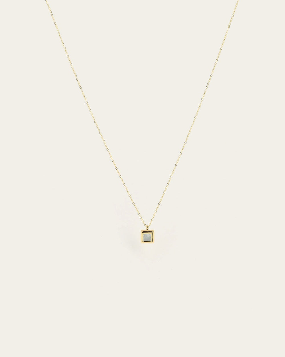 Tania necklace (Gold-plated steel)