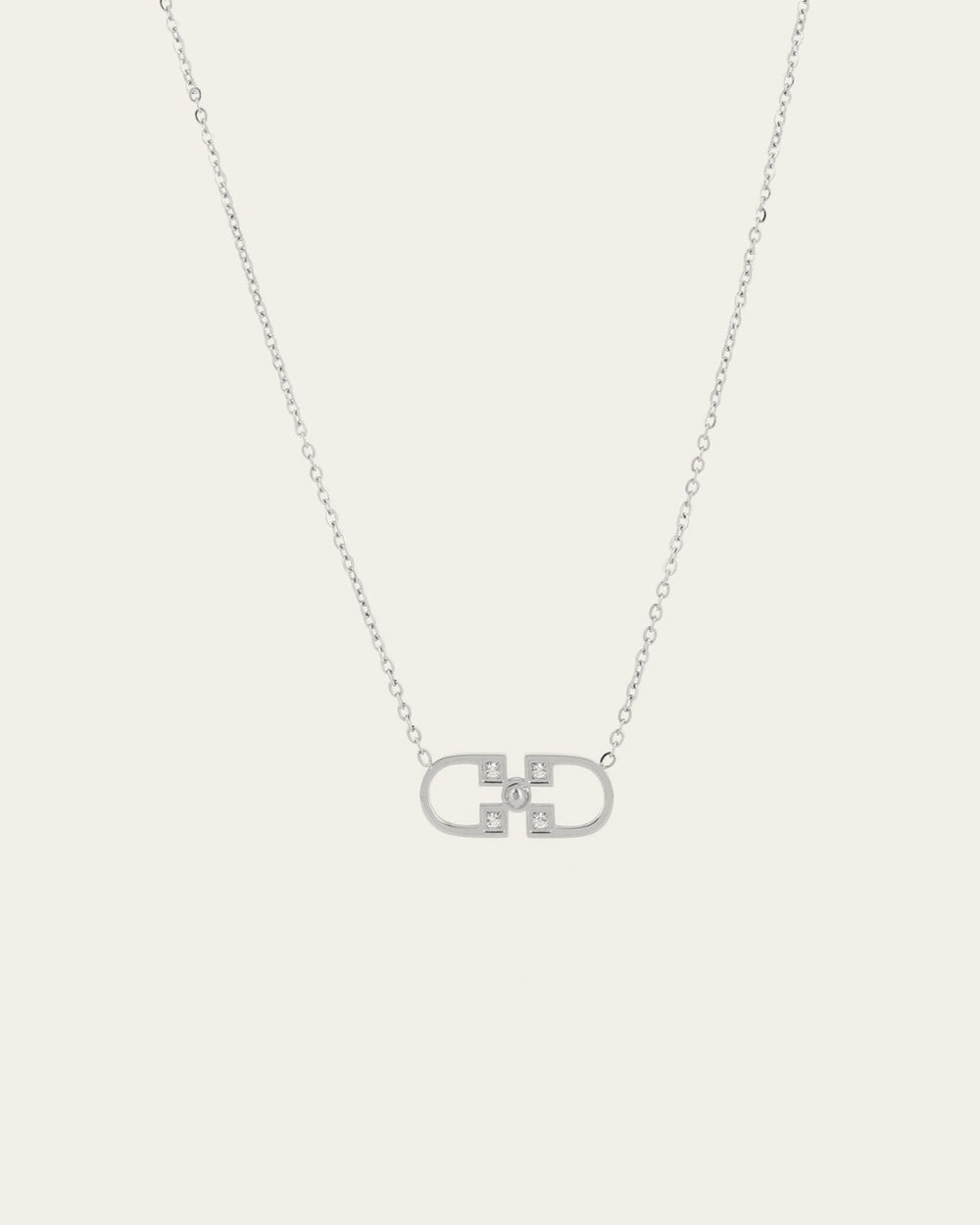 Mathilda Necklace (Steel)