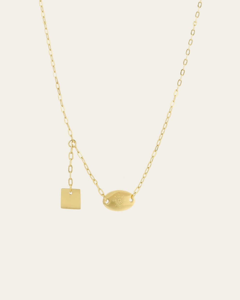 Milya Necklace (Gold-plated steel)