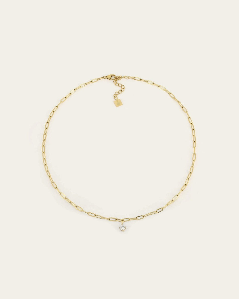 Collier Renée (Acier doré)