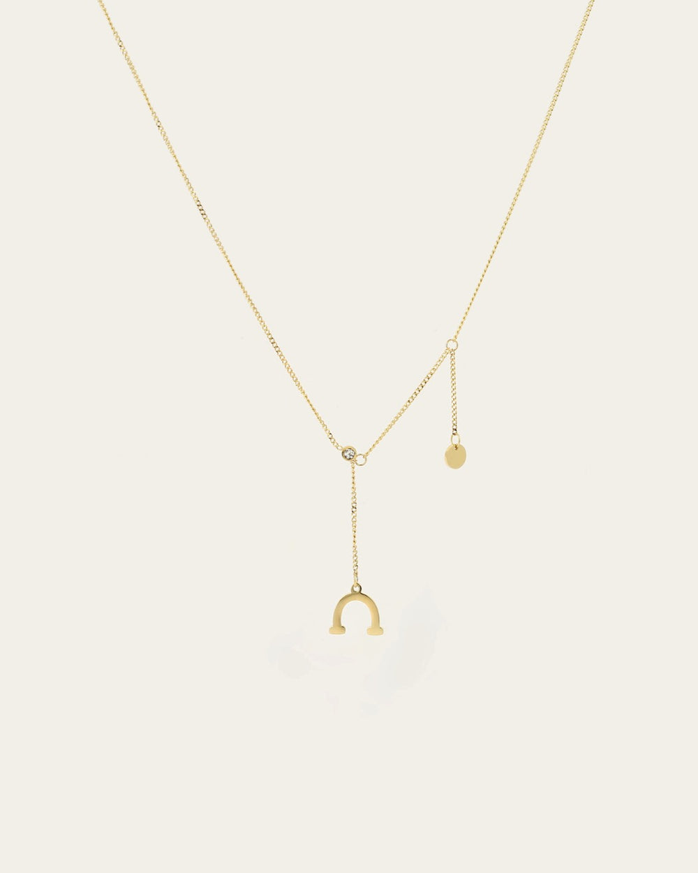 Hortense Necklace (Gold-plated steel)