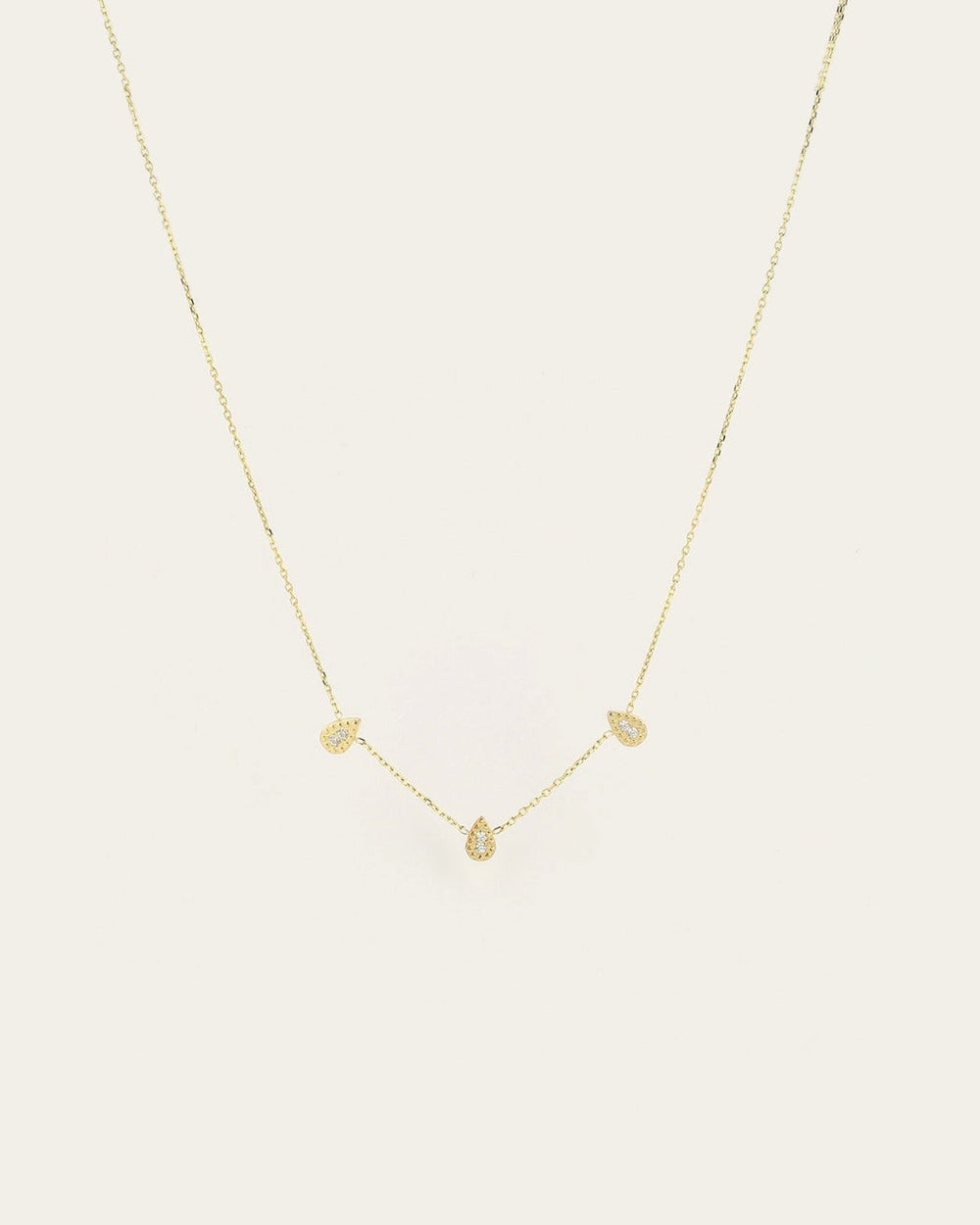 Collier Leyva (Acier doré)