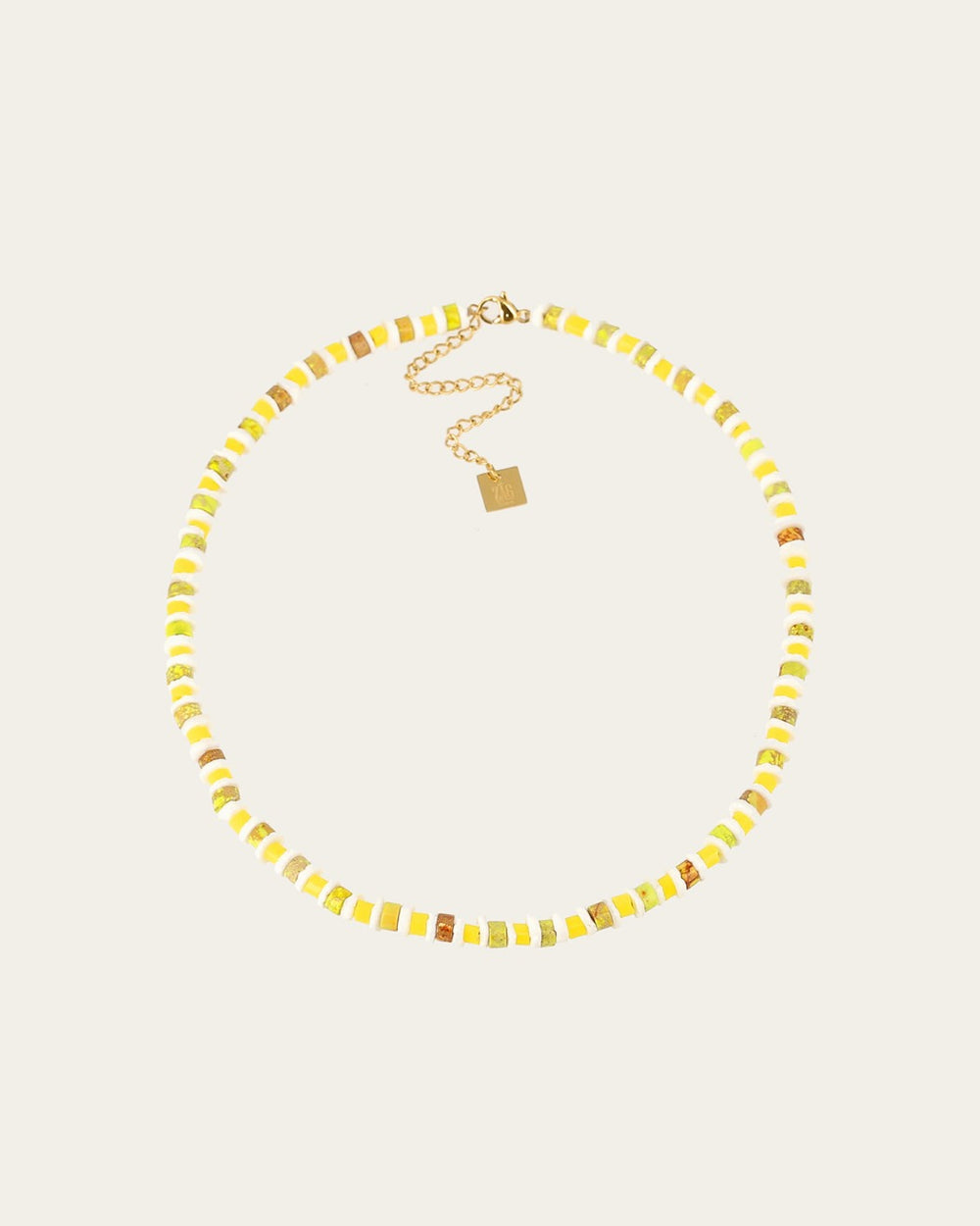 Salto Necklace (Gold-plated steel)
