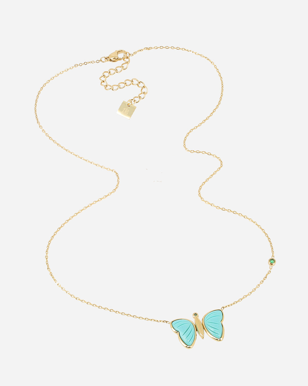 Farfalla Necklace (Gold-plated steel)