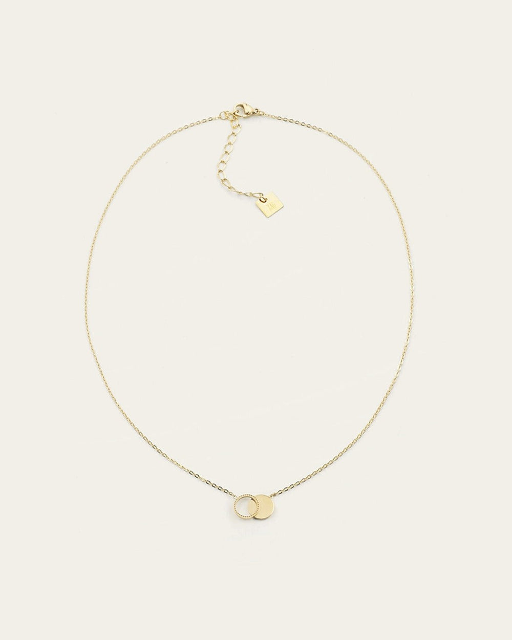Cantor Necklace (Gold-plated steel)