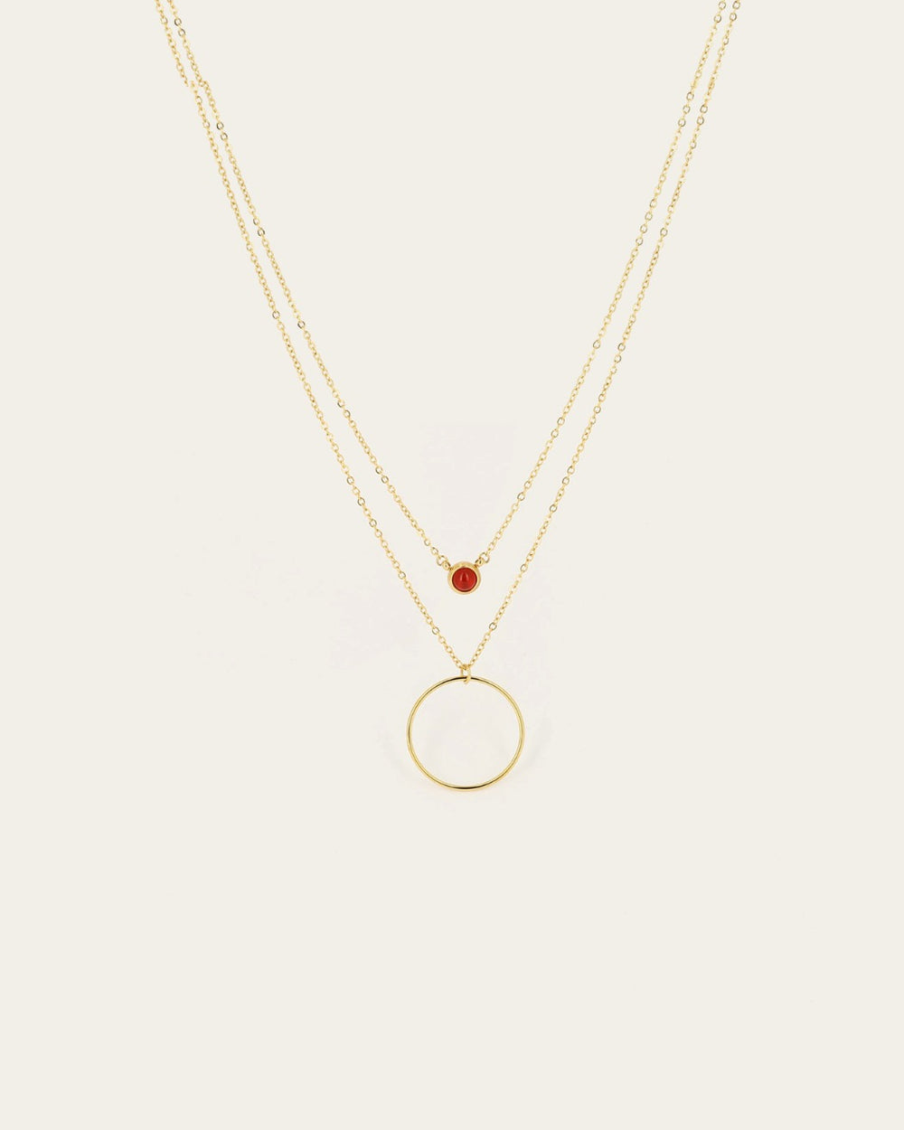 Seraphine Necklace (Gold-plated steel)