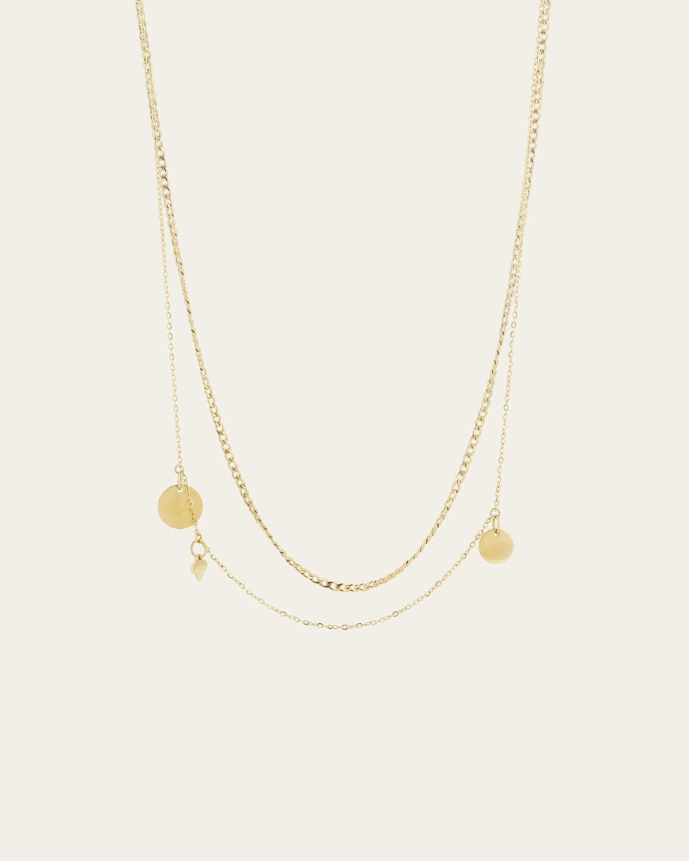 Pastillas Necklace (Gold-plated steel)