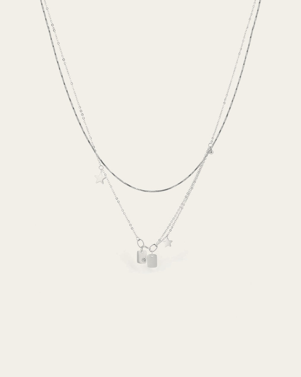 Joey Necklace (Steel)