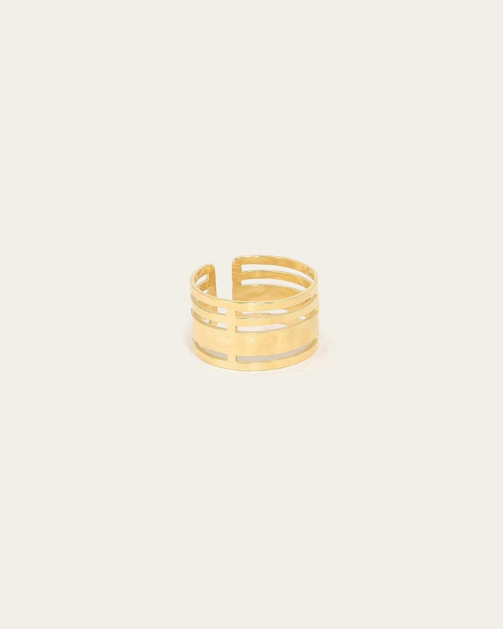 Bague Laurens (Acier doré)