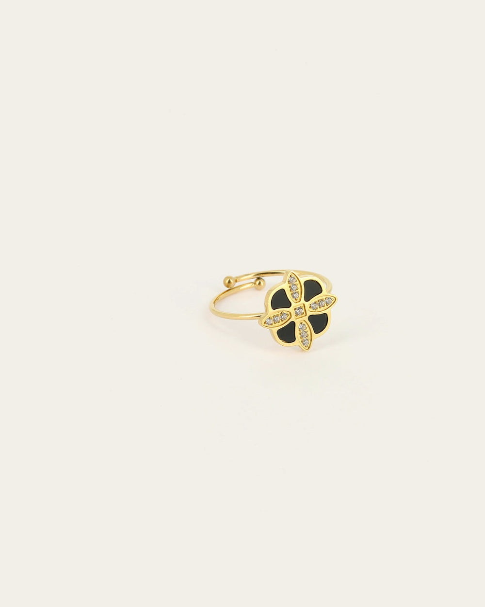 Bague Chambord (Acier doré)