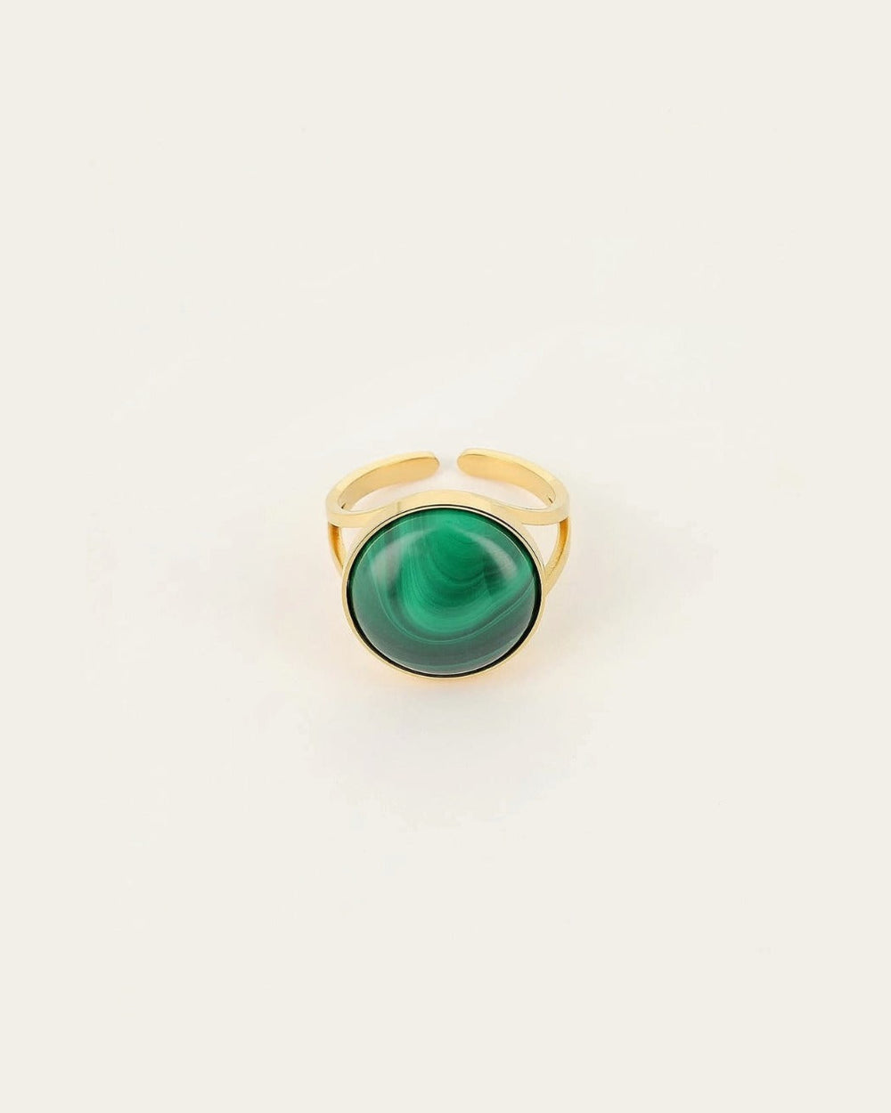 Akilah Ring (Gold-plated steel)