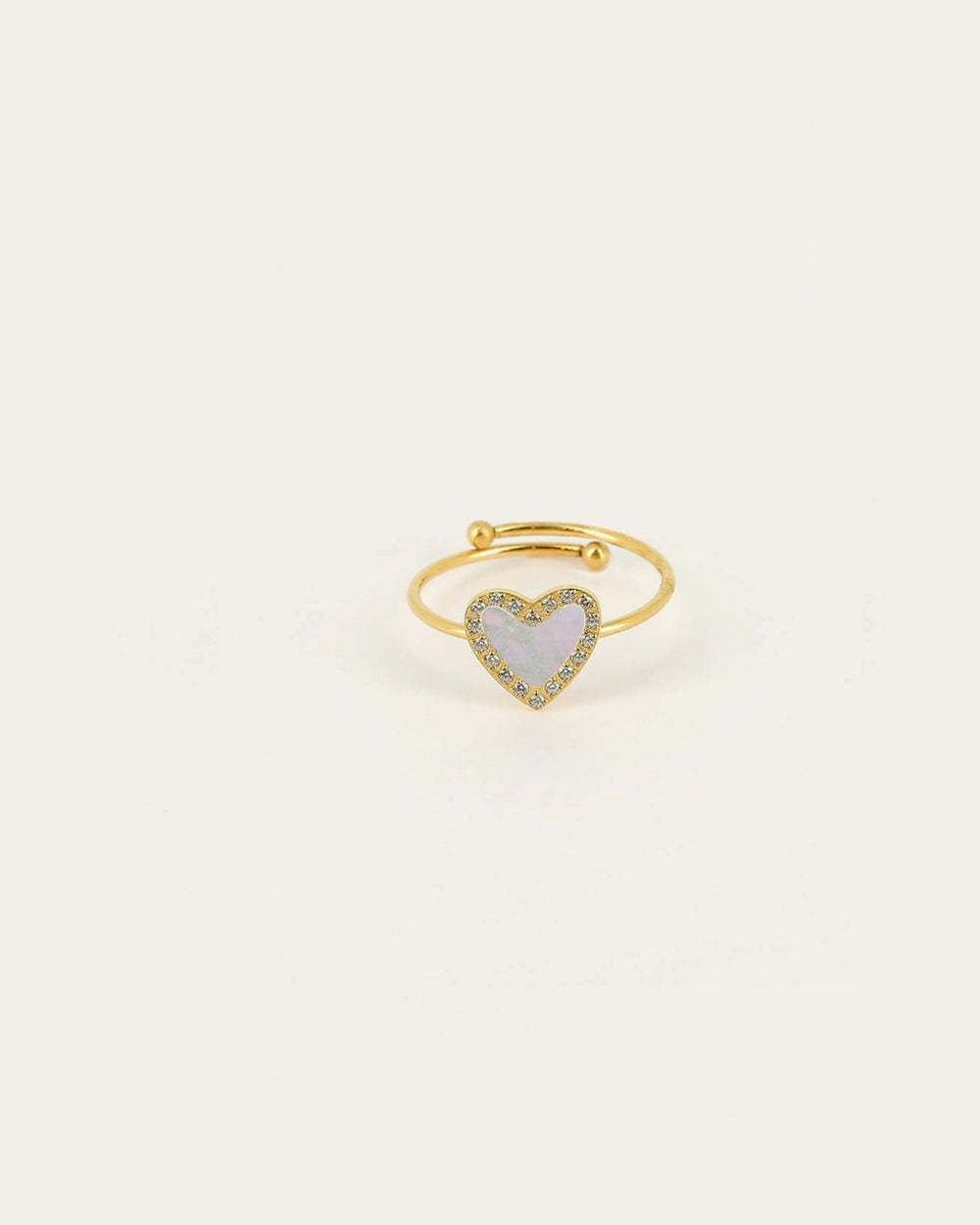 Bague Michael (Acier doré)